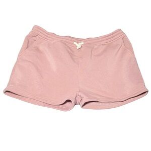 Brooklyn Cloth Pink Pull On Elastic Waist Drawstring Women’s Shorts
